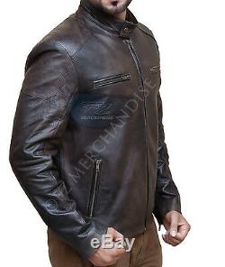 Leder Jacke Captain America Guerre Civile Steve Rogers Brown Distressed Jacke