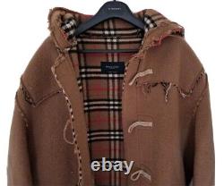 Manteau/veste en laine BURBERRY pour homme, taille 50REG/XL, usé, à capuche. PDSF 1 395 £.