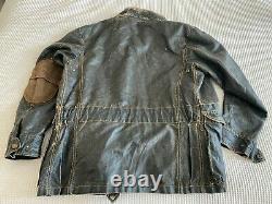 Matchless Mens Jacket Large Ltd Edition Cotton Ciré Distressed Replica 1933