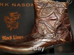 Nouveau! Mark Nason Amberoom Dragon Rock Bottes Us 9 Distressed Brown