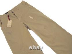 Nouveau Polo Ralph Lauren Vintage Buckle Pantalon Dos! 32 X 30 Jambe De Bronzage Dérangée