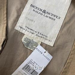 Polo Ralph Lauren Denim & Supply Vest Medium (m) Veste De Camo De L'armée Dérangée
