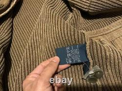 Polo Ralph Lauren Hommes Military Cotton Distrait Look Cardigan Moyen Rrl Style