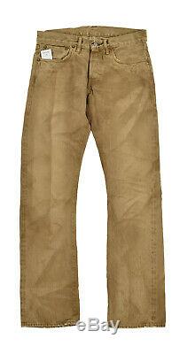 Ralph Lauren Rrl Slim Bootcut Distressed Jeans 28 Surpiqué X 30 New 365 $