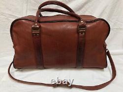 Sac De Voyage Vintage Frye Overnight Leather Tote Distressed Duffle