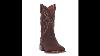Silver Canyon Hommes Renegade Détresse Brown Square Toe Western Roper Cowboy Boot