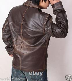 Surnaturelle Dean Winchester En Cuir Dérangé Veste Bnwt