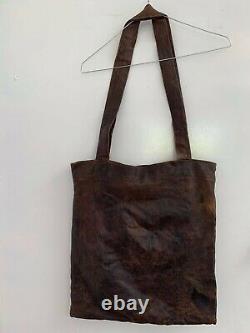Undercover Par Jun Takahashi Distressed Leather Bag Aw06 Collection Rare