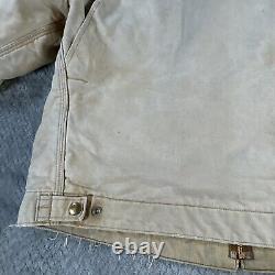 Veste Carhartt Detroit doublée en couverture J01 marron 44 Reg 14806 USA Distressed Vtg