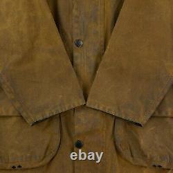 Veste en cire Barbour Classic Moorland C38 pour homme, taille moyenne, marron, style vintage campagne