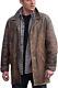 Veste En Cuir Pour Homme Dean Winchester Brune Usée Super Jason Dean Naturel