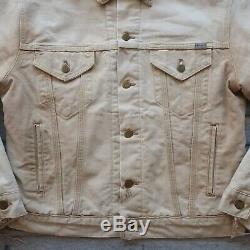 Vintage 1987 Carhartt 100 Ans Distressed Toile De Camionneur Veste Made In USA Wip